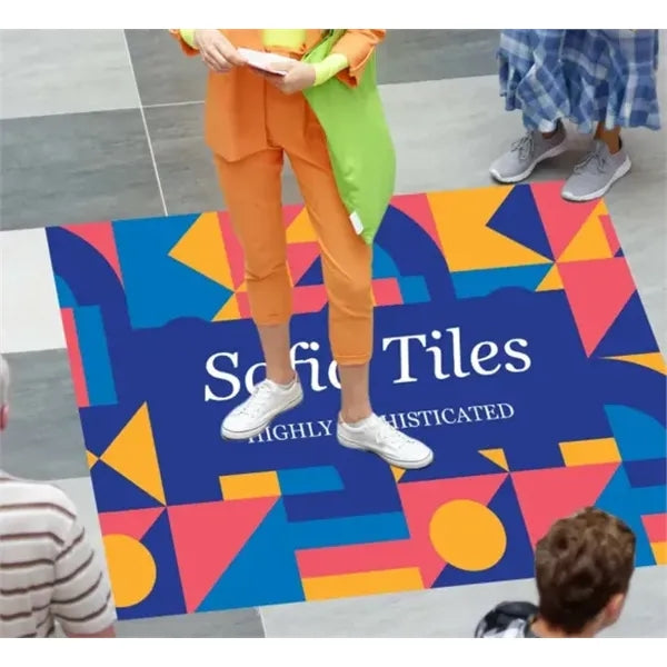 Floor Graphics, Surface Decal 1' x 1'