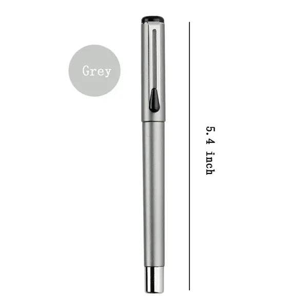 Plastic Matte Finish Gel Pen W/Removable Cap & Pocket Clip