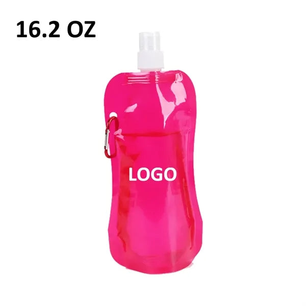 Multicolor PE Foldable Water Bottle Bag