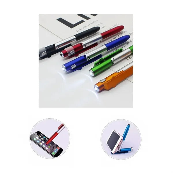 Multi-functions Pen: Stylus,Holder,LED
