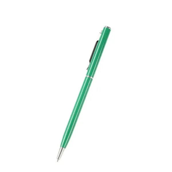 Slim Metallic Retractable Ballpoint Pen