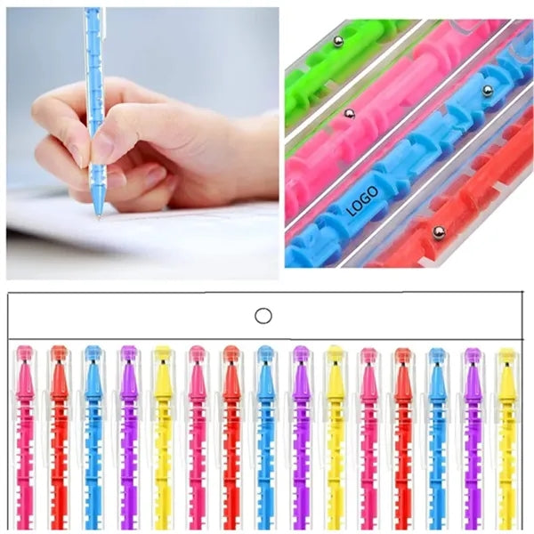 Maze Puzzle Shape Ballpoint Pen With Ball In Fidget