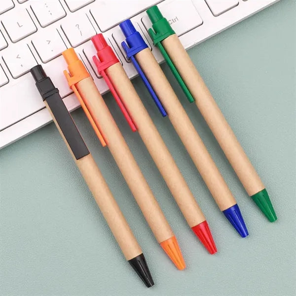 Eco Friendly Recycled Retractable Rollerball Ballpoint Pen