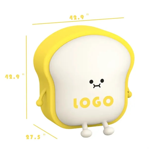 Silicone Toast Night Light