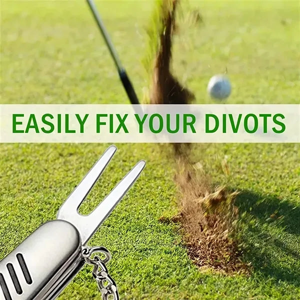 7 In 1 Stainless Steel Pocket Golf Tool Kit