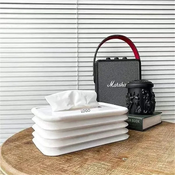 Silicone Foldable Tissue Box Cover