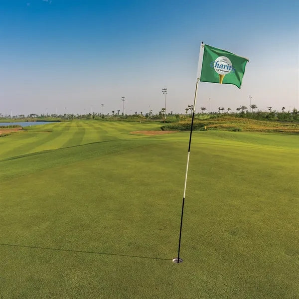 14" x 20" Single Reverse Golf Flag with Heading & Grommets