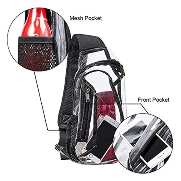 PVC Clear Security Backpack
