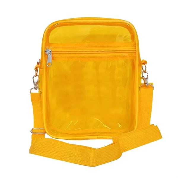 Large Capacity Waterproof Transparent Crossbody Bag