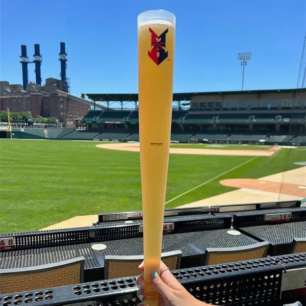 20 oz plastic baseball bat shaped beer mug