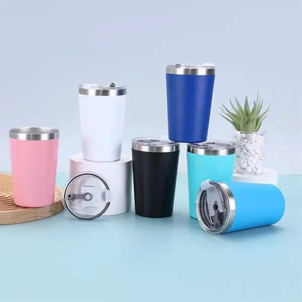 Stainless Steel 12 Oz Double Wall Milk Cup Tumbler