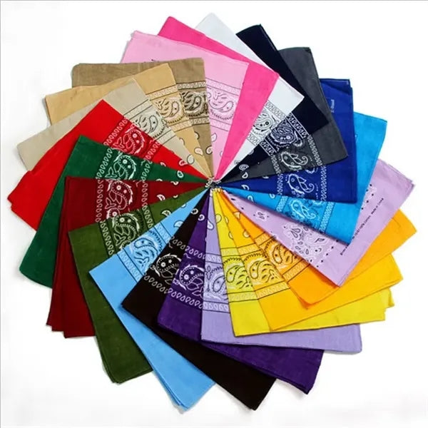 Cotton Bandana Scarf Head Wear