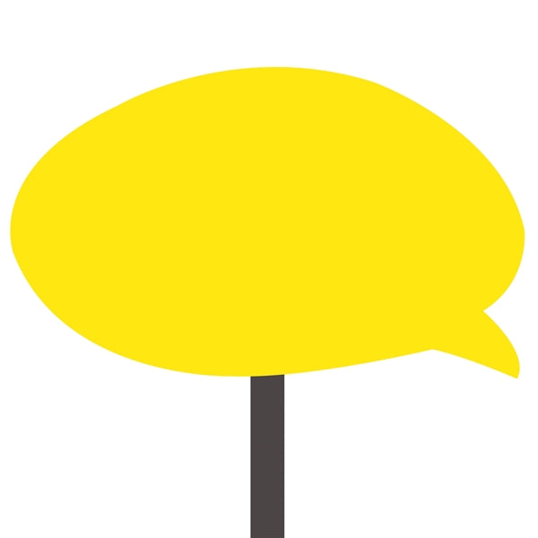 Speech Bubble Topper