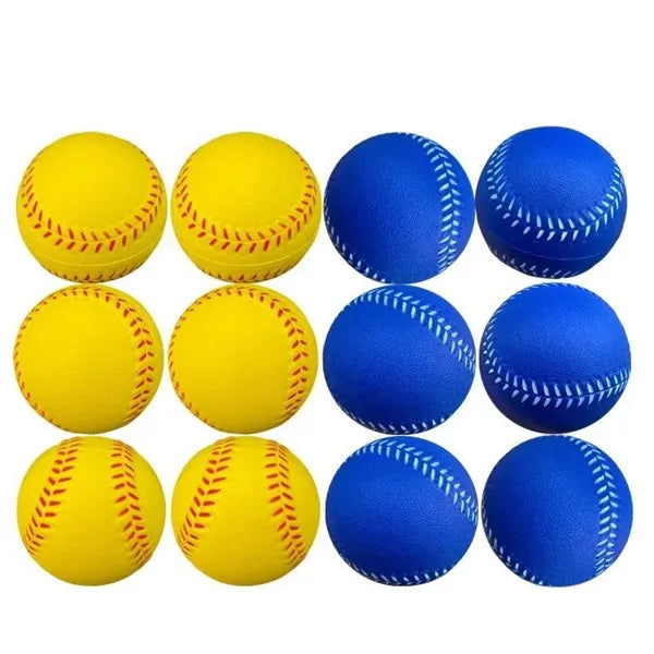 2 4/5" PU Foam Baseball-Shape Squeeze Toy Stress Relief Ball