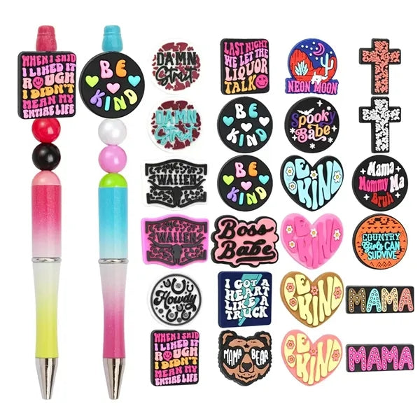 DIY Retractable Ballpoint Pen 4 in 1 Colorful Set