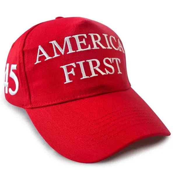 Big Letter Trump 5 Panel America First Cap