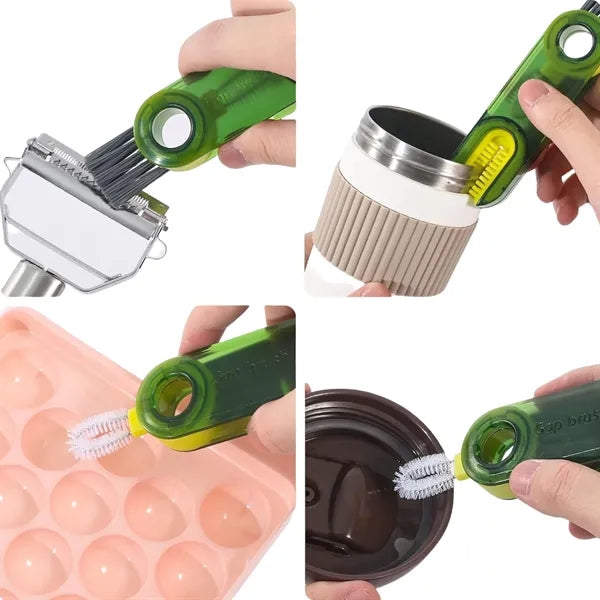 Multifunctional Cup Lid Gap Cleaning Brush