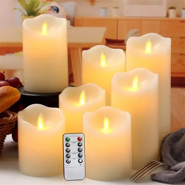 Flickering Flameless Candles