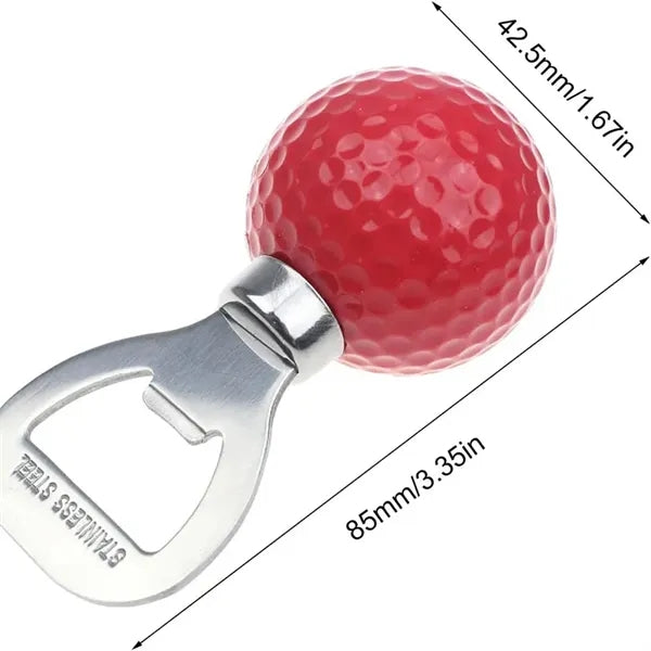 420 Stainless Steel Customized Golf Ball Bottle Beer Openers