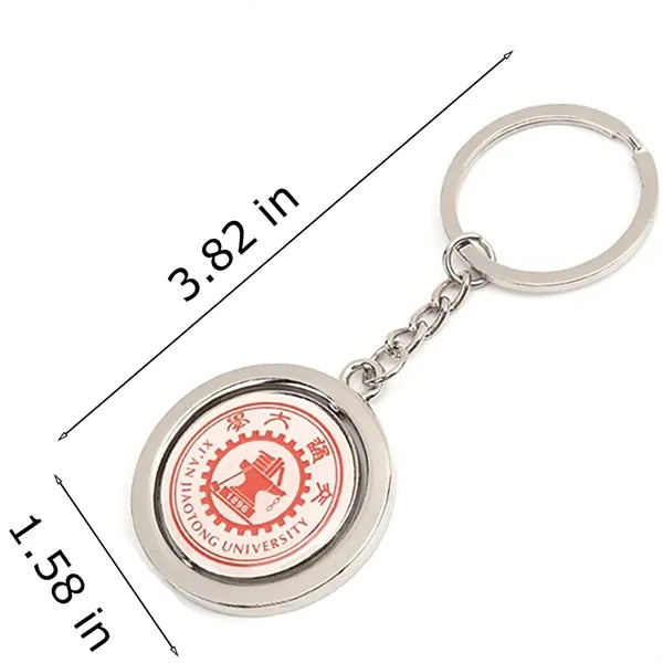 Student Badge Key Chain