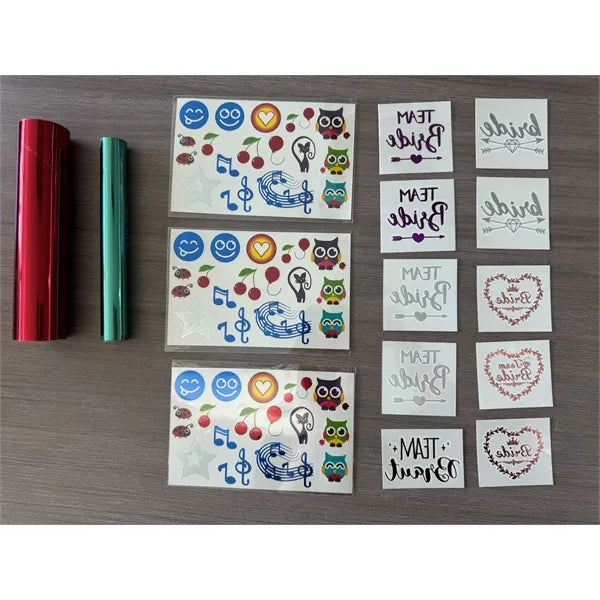 School Spirit Tattoos 1.5"x1.5"