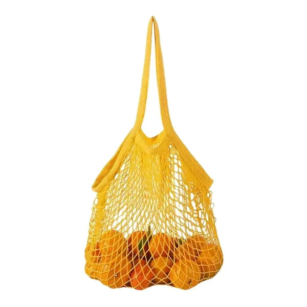 Cotton Portable Mesh Tote Bag