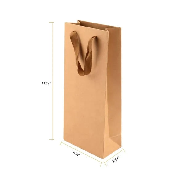1-Bottle Red Wine Packaging Gift Bag Holder