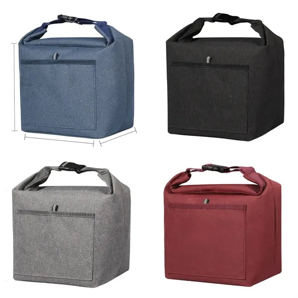 50MOQ Detachable Handle Insulated Buckle Lunch Box Bag