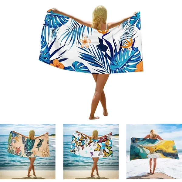 Polyester beach towel