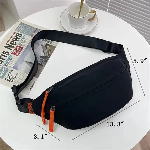 Lightweight Nylon Fanny Pack - Durable & Adjustable"