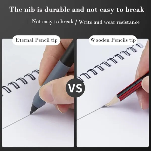 Black White HB Eternal Pencil