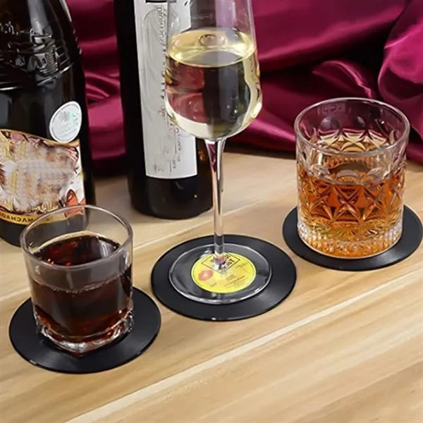 Retro Record Coasters