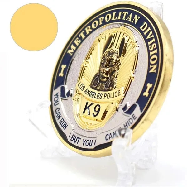 Engraved Challenge Coin with Personalized Design