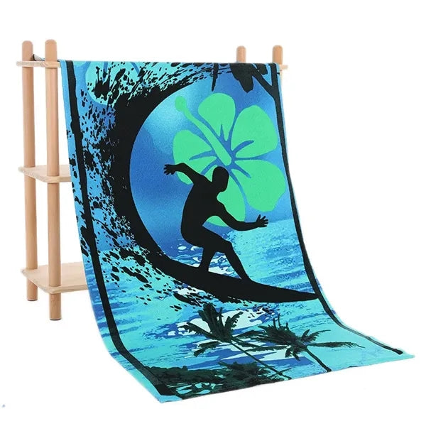 Quick Dry Soft Microfiber Beach Towel for Travel Sand Free