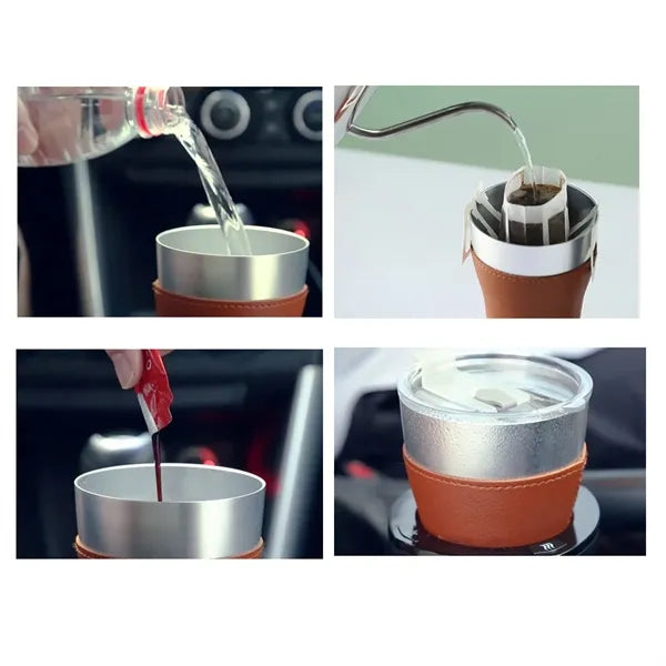 14oz. Office Desktop Travel Coffee Mug Water Cup with Lid