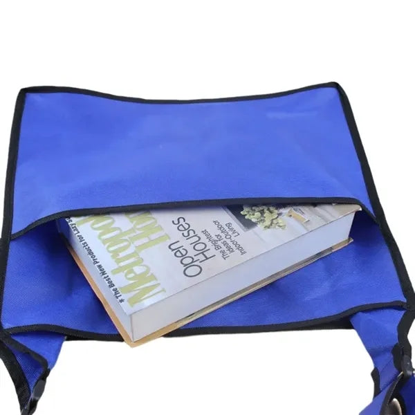 Essential Side Pocket Non-Woven Tote - Screen Print