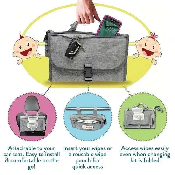 Portable Detachable Baby Diaper Changing Mat