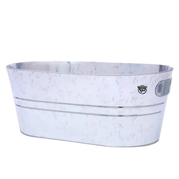 15L Oval Galvanized Bucket