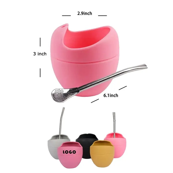 Customisable Silicone Folding Gourd Cup