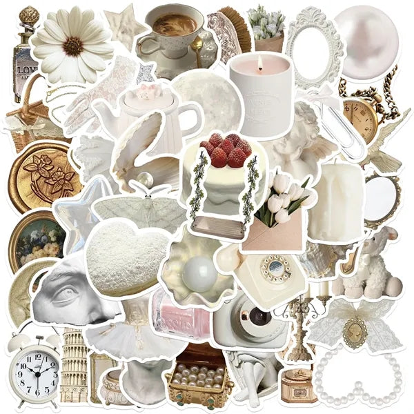 50Pcs Beautiful Cute Laptop Sticker