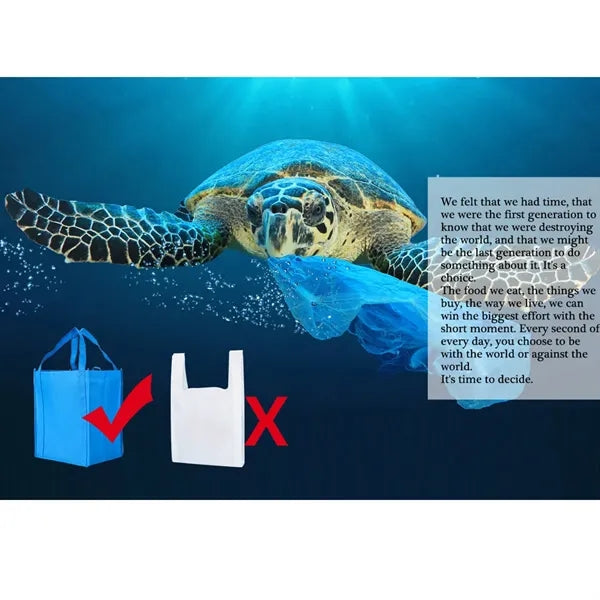 Thick 120 Gsm Non-woven Grocery Bags Large Totes with Handle