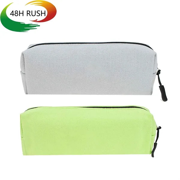 Large Capacity Canvas Pencil Case