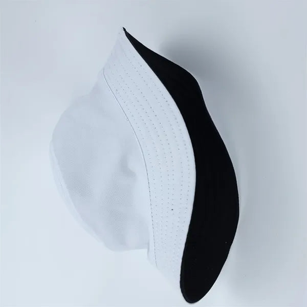 Unisex Reversible Pure Color Cotton Bucket hat