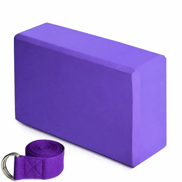 Yoga Block and Strap Set