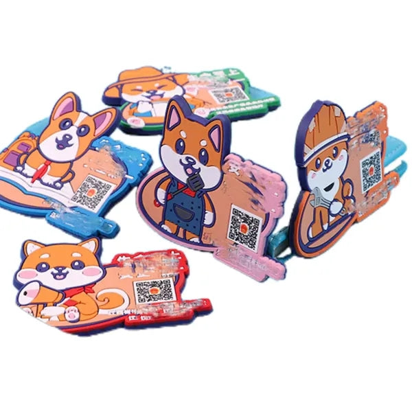 PVC 3D Magnetic Fridge Sticker