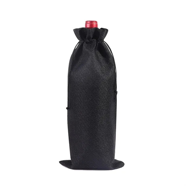 Single Bottle Linen Wine Gift Bags