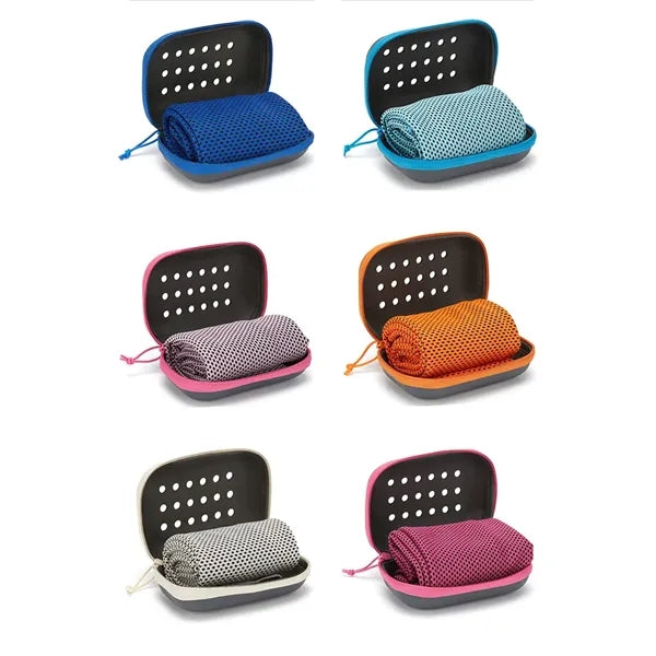 Microfiber Quick Drying Travel Towel With EVA Box