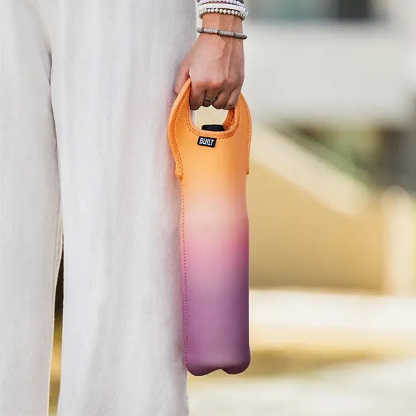BUILT One Bottle Wine Tote - Purple Sunset