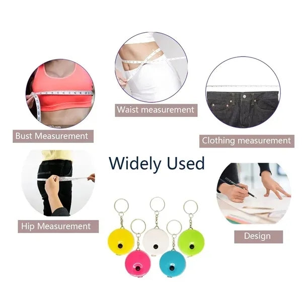 60 inch Retractable Measuring Tape Keychan