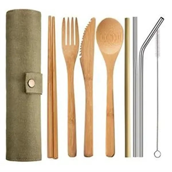 Bamboo Spoon Knife Set